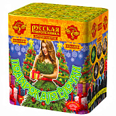 Батарея салютов "Подарок для ёлочки" (0,8х18) РС6350 Батарея салютов "Подарок для ёлочки" (0,8х18) РС6350