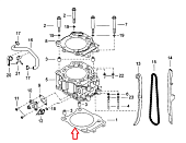 Прокладка цилиндра РМ 500 (925338) Прокладка цилиндра РМ 500 (925338)