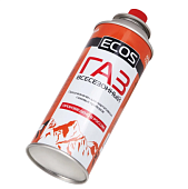 Газ для портативных приборов ECOS (цанговый,всесезонный,400мл.) (105732)(12 шт в уп.) Газ для портативных приборов ECOS (цанговый,всесезонный,400мл.) (105732)(12 шт в уп.)