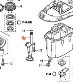 КОМП. СЕТЧАТОГО ФИЛЬТРА, МАСЛО HONDA 15220-ZV5-000
