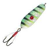 Блесна кол. Kuusamo Rasanen 70/20 (бусинка незацепл.) GR/FYe-S 20гр