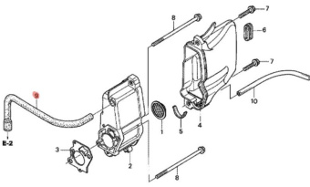 �������� ������ HONDA (91401-ZW9-000) ��� BF20