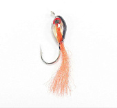 Мормышка NW Подсадка Малек, ушко, кр.8 цв. (оранж.) Мормышка NW Подсадка Малек, ушко, кр.8 цв. (оранж.)