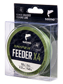 ���� ����. Salmo Sniper �4 FEEDER BRAID Army Green 150/012