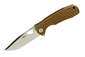 Нож складной Honey Badger Tanto L, песочный, (D2)