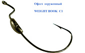    WEIGHT HOOK  C1  (b/n)  4/0   1.2g (. 2.)