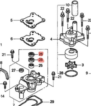 ���������� HONDA (91251-ZW9-003)