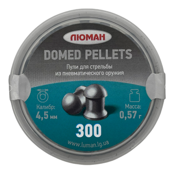   Domed pellets 4,5 0.57, (300.)