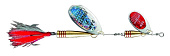 Блесна вращ. DAM Effzett Tandem Dressed Spinner 14гр - Glitter 5115014
