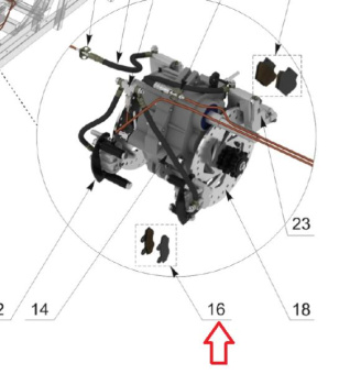 Колодки ручного тормоза Tinger ( 2 шт, TG000918)