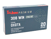  7.6251 (308Win) Tul Ammo Premium  (FMJBT) 12,6.