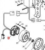 ������� ���������� Flyheel Magneto 431712520