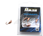 Мормышка вольфрам. ЯМАН Банан с ушк, р.4,вес 1,50,цв.медь Я-МР0271 Мормышка вольфрам. ЯМАН Банан с ушк, р.4,вес 1,50,цв.медь Я-МР0271