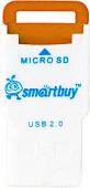 Карт-ридер USB2.0 Reader SmartBuy SBR-707-O ( microSD/microSDHC)