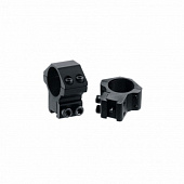 Кольца UTG AccuShot 25.4мм. на призму 10-12мм. средние(h=14мм) RGPM25M4