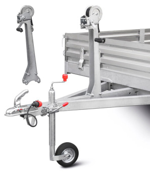 Лебедка с кронштейном МЗСА 4500.0006 Лебедка с кронштейном МЗСА 4500.0006