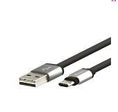 Кабель USB 2.0 > microUSB Partner (1м, 2.4А, двусторонний, плоский) Кабель USB 2.0 > microUSB Partner (1м, 2.4А, двусторонний, плоский)