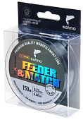  . Salmo Diamond FEEDER & MATCH FLUORO COATED Olive Green 150/023
