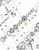 Кольцо распорное на 104 вал 340600103 Буран