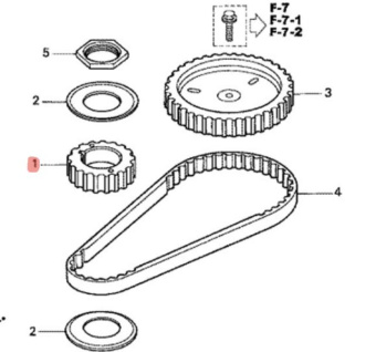   Honda (14315-ZY1-000)