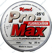 Леска зим. Pro-Max Fluorocarbon 0,19 мм, 25 м