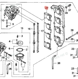    Honda (17384-ZW1-000)