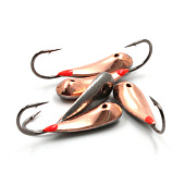 Мормышка паяная ЯМАН Уралка, вес 2,5 г, кр.№4, медь Мормышка паяная ЯМАН Уралка, вес 2,5 г, кр.№4, медь